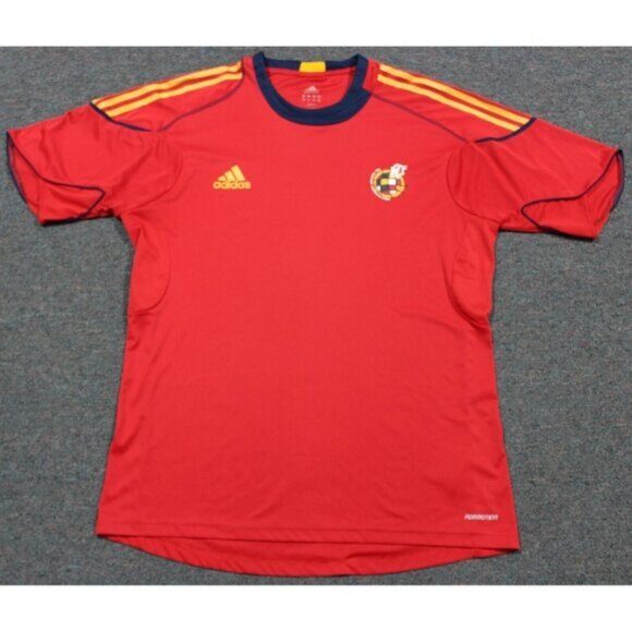 Real Federacion Espanola De Futbol Jersey Shirt Adult XL Adidas Football Spain - Picture 1 of 7
